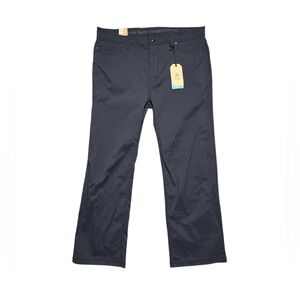Prana Brion Pant Men's Slim Fit Size 42X32 NWT Navy Blue Outdoor Gorpcore Hiking